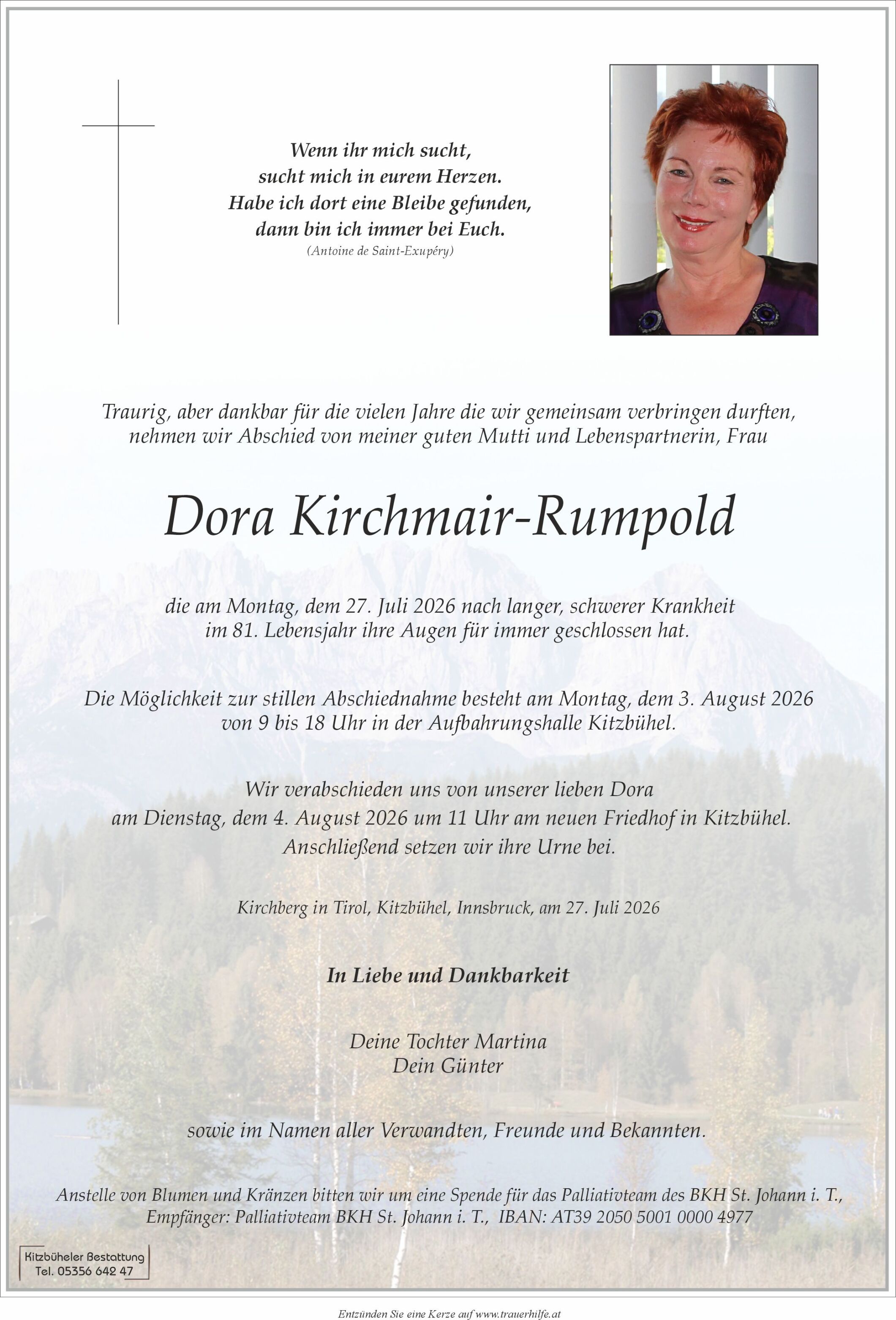Dora Kirchmair-Rumpold
